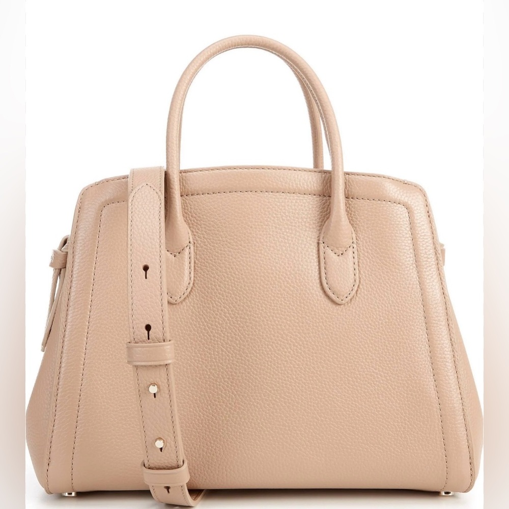 NWT Kate Spade Knott medium satchel in tan *updated pics*
